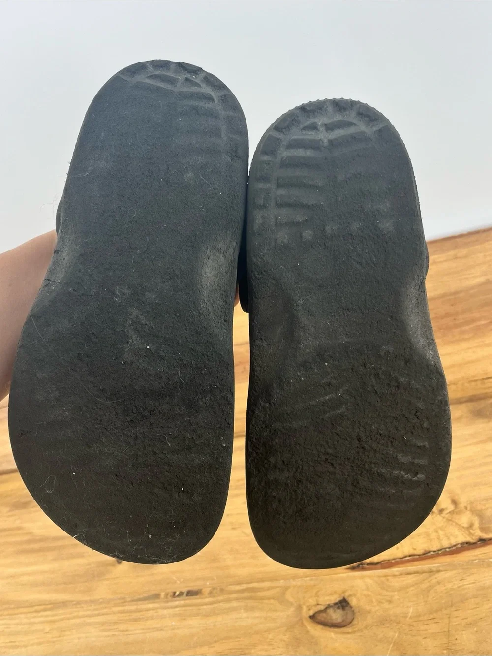 CROCS Kids Black Slip-On Clogs with Colorful Charm Accents